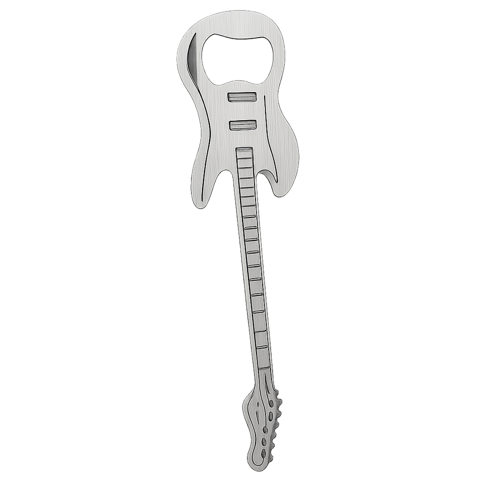 Gitaar flesopener - productfoto